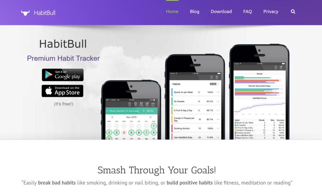 Habit bull app